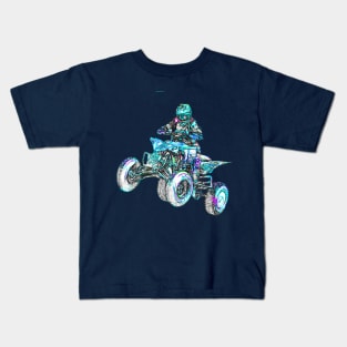 Quad 1 1 Kids T-Shirt